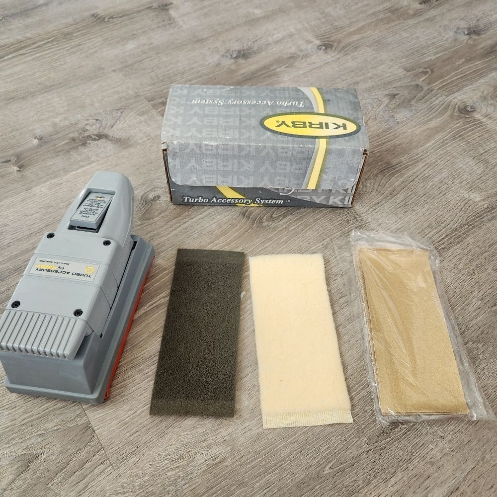 Kirby Vacuum The Ultimate G Series Turbo Accessory System Sanded Buffer Waxer‎